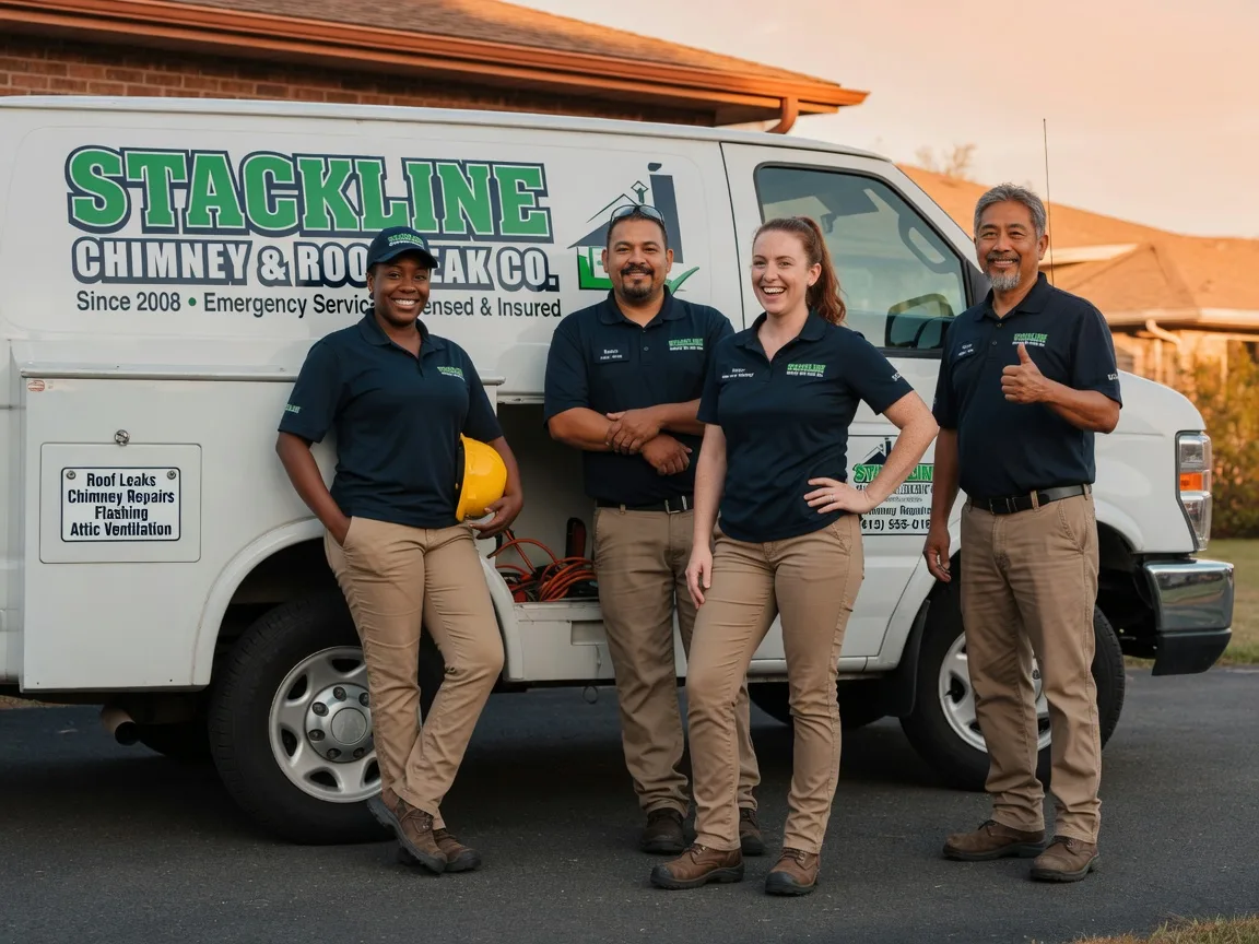 Chimney flashing repair company in Chamois, MO